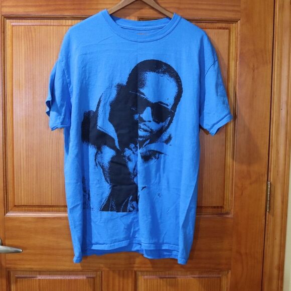 Pop Smoke Blue Ice Cube King of New York Graphic Band Tee Streetwear LG - Picture 2 of 8